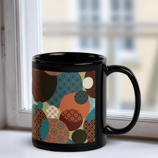 Benzu Black Mug - Kimono