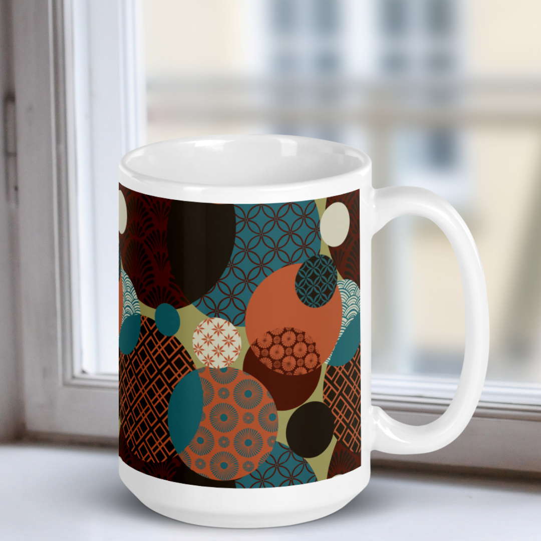 Benzu White Mug - Kimono