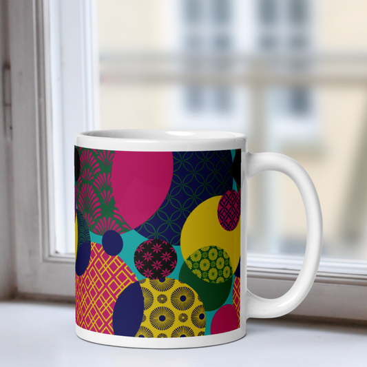 Benzu White Mug - Maximalist