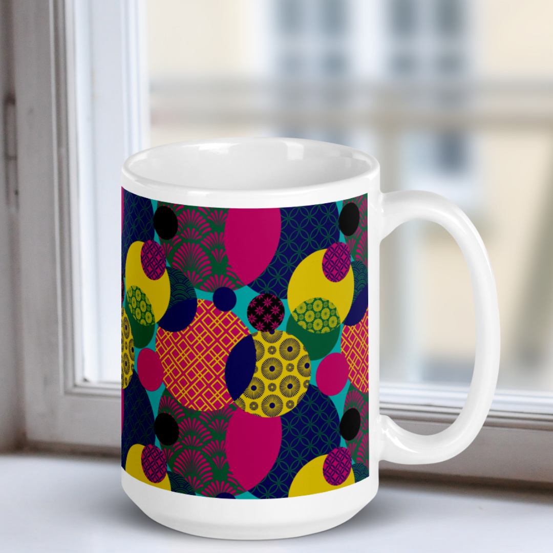 Benzu White Mug - Maximalist