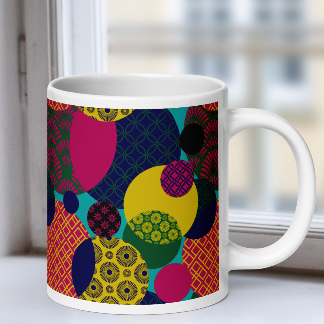 Benzu White Mug - Maximalist