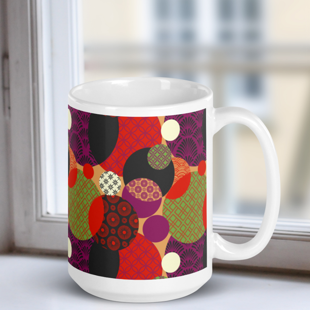 Benzu White Mug - Meiji