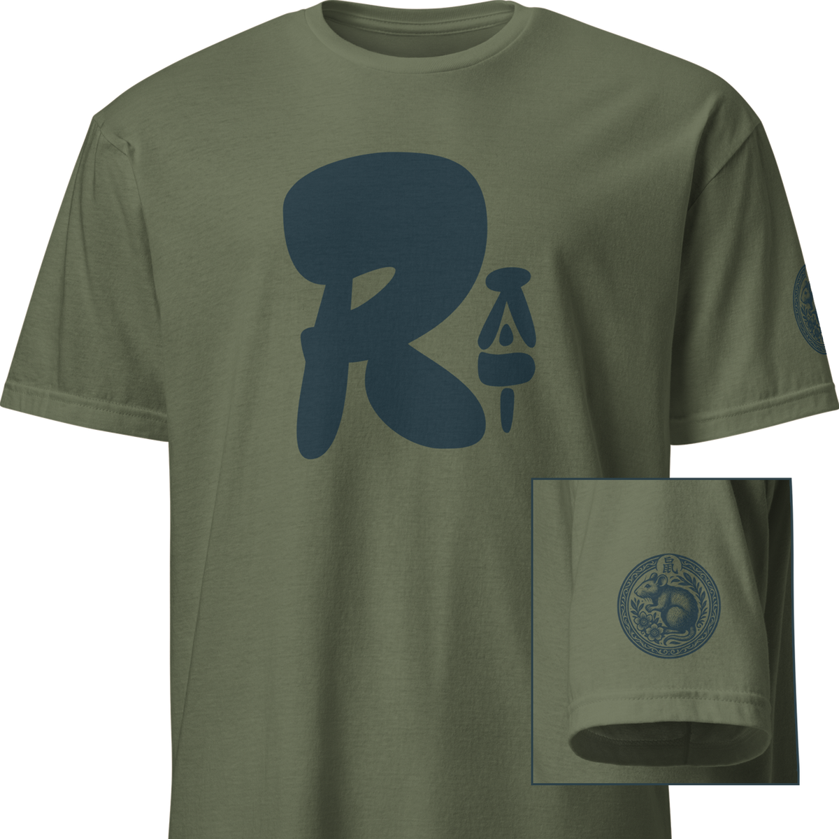 Kanji Zodiac - Rat, Ox, Tiger, Rabbit Standard T-Shirt