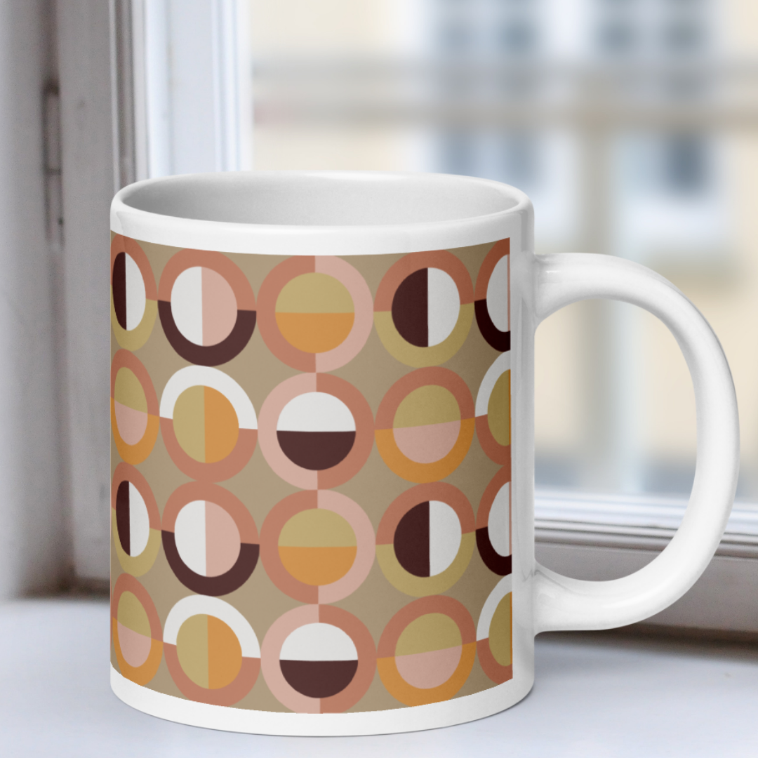 Mannos White Mug - Clay Pots