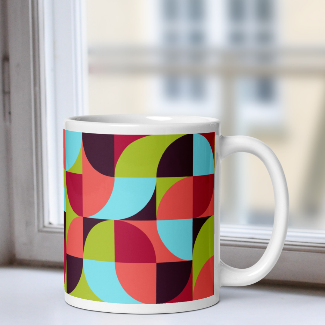 Neo Geo White Mug - Parrotdise