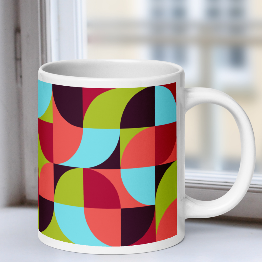 Neo Geo White Mug - Parrotdise