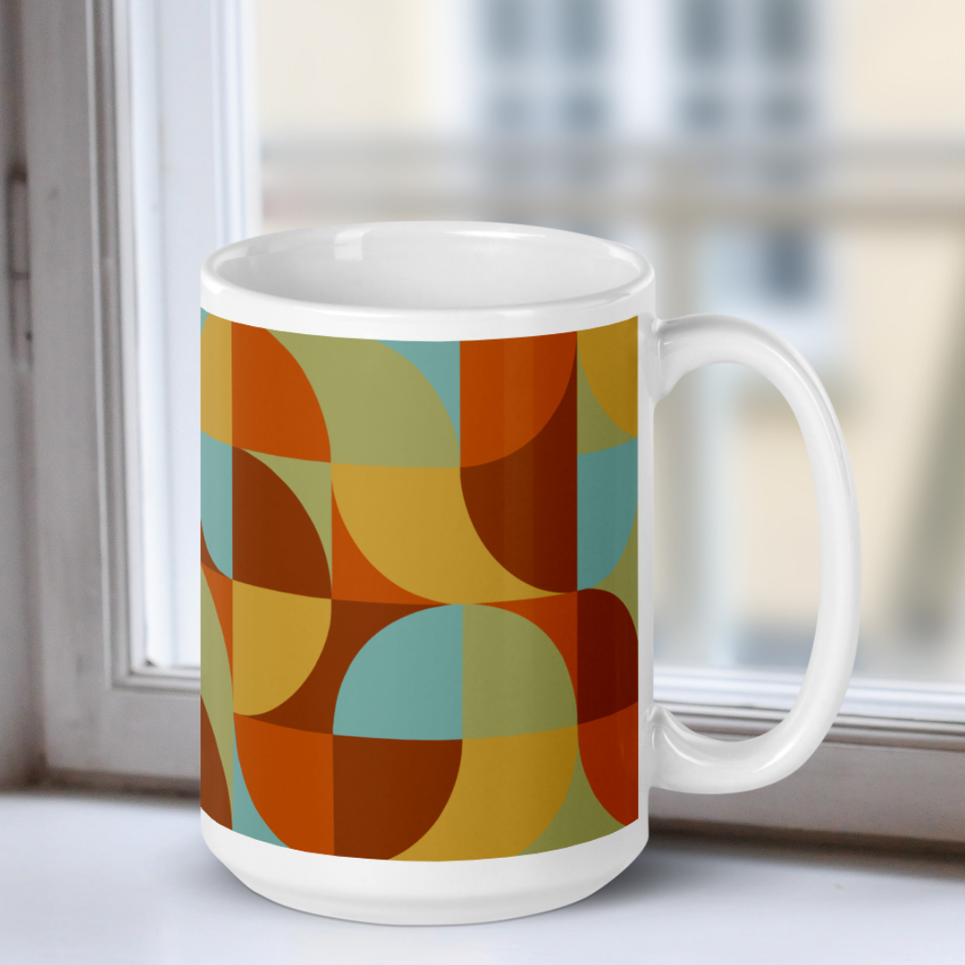 Neo Geo White Mug - Wolfenoot