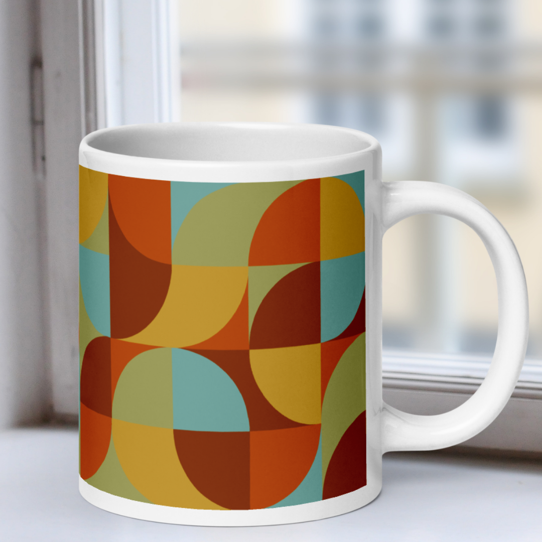 Neo Geo White Mug - Wolfenoot