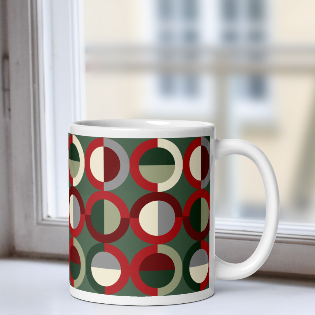 Personalized Mannos White Mug - Ho Ho Ho