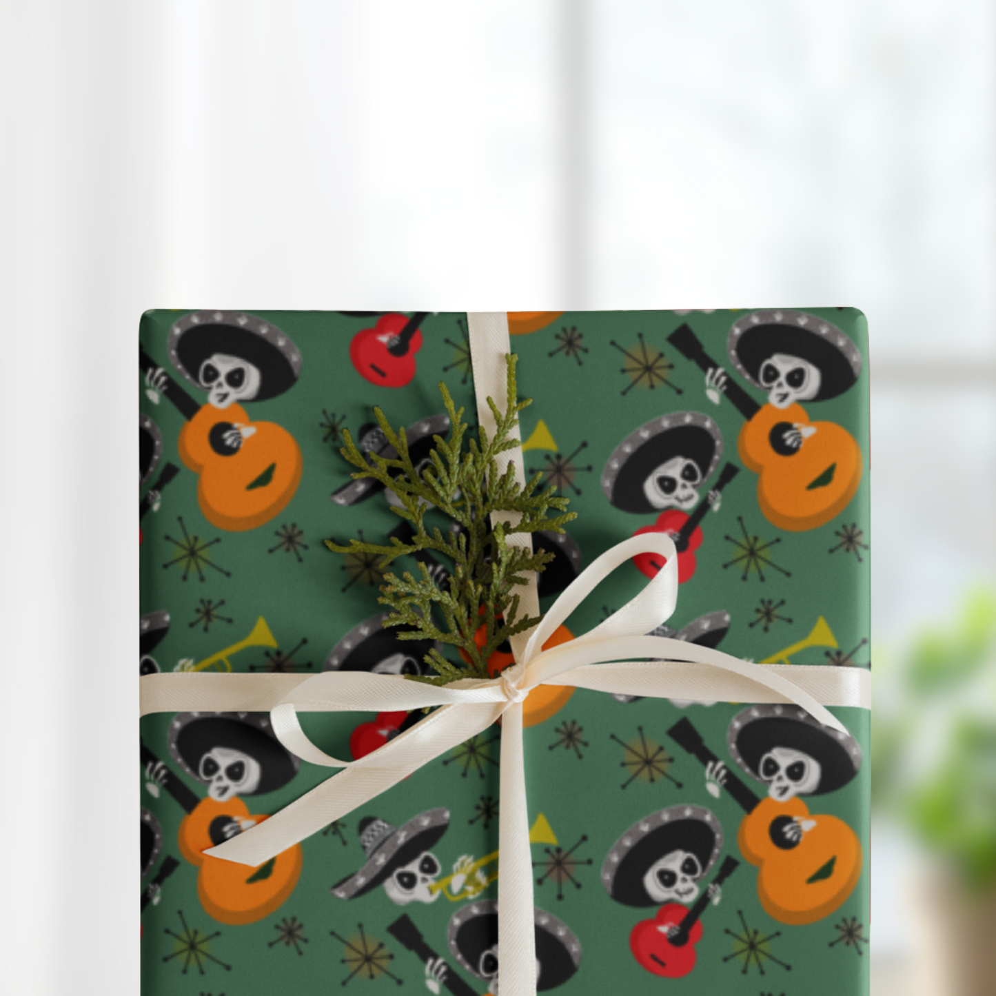 Mid Century Mariachis Gift Wrap Sheets (set of 3) - Celebración