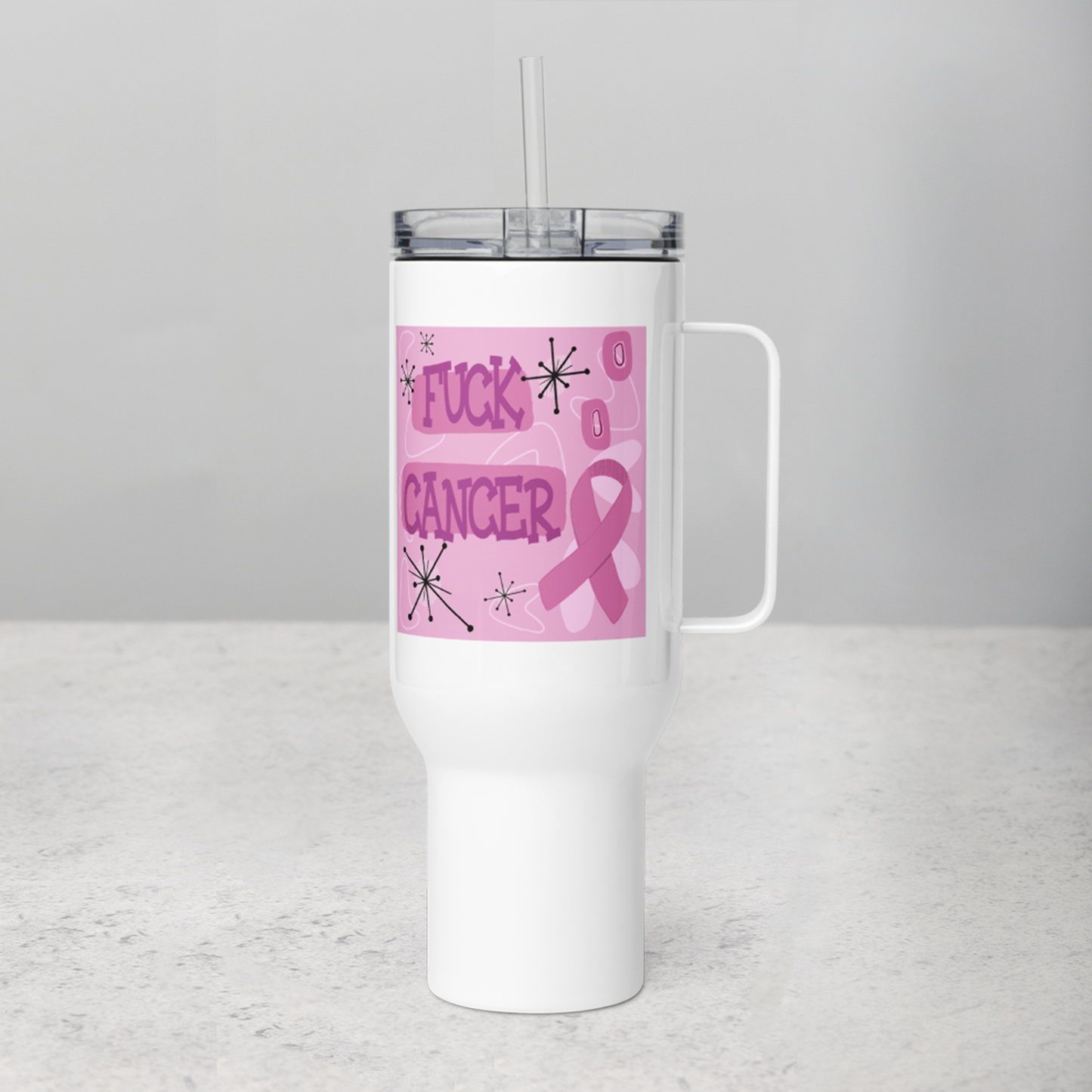 Eff Cancer Travel Mug