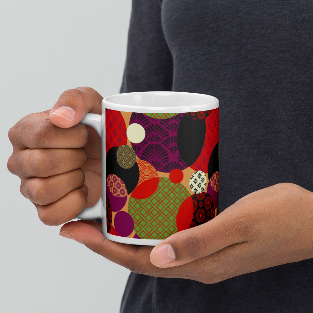 Benzu White Mug - Meiji