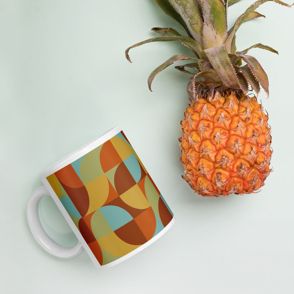 Neo Geo White Mug - Wolfenoot