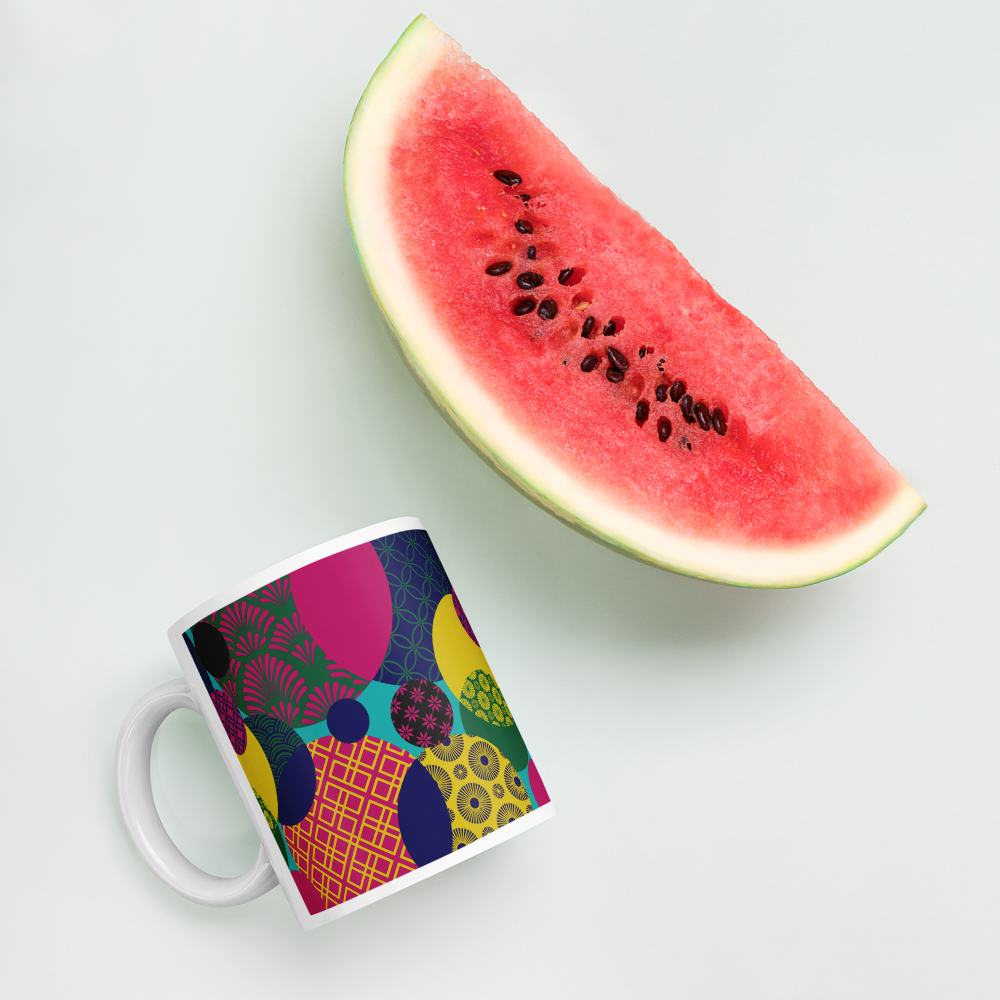 Benzu White Mug - Maximalist