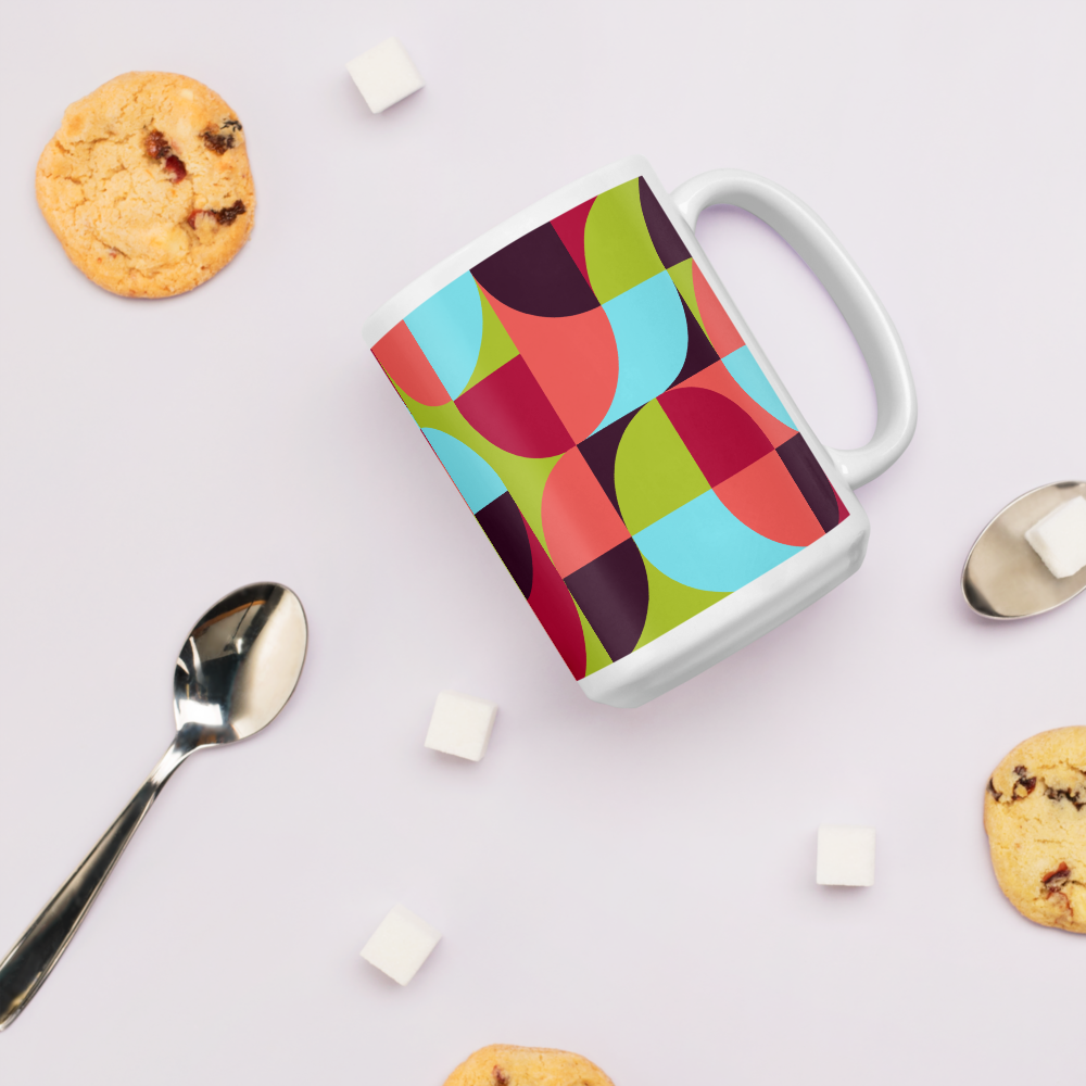 Neo Geo White Mug - Parrotdise