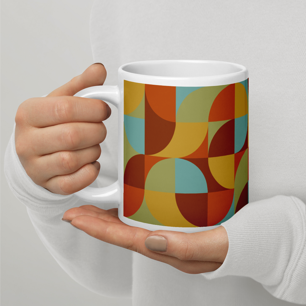 Neo Geo White Mug - Wolfenoot