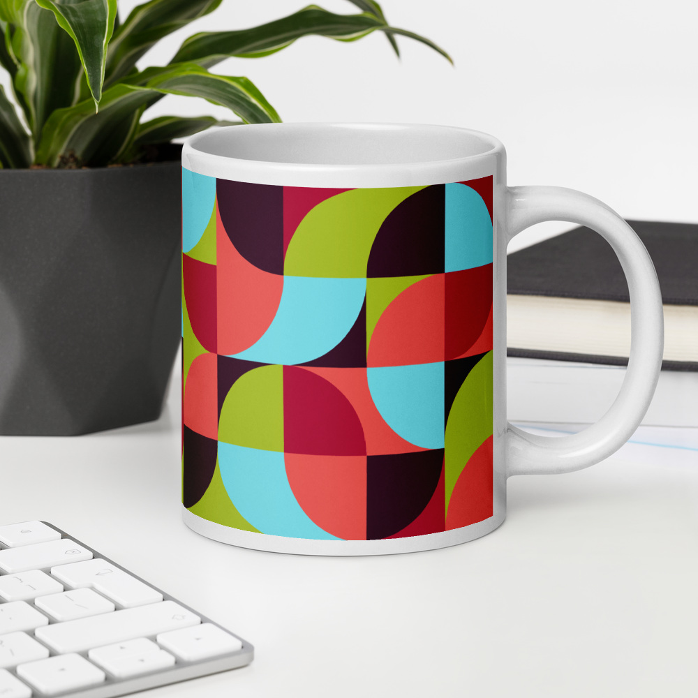 Neo Geo White Mug - Parrotdise