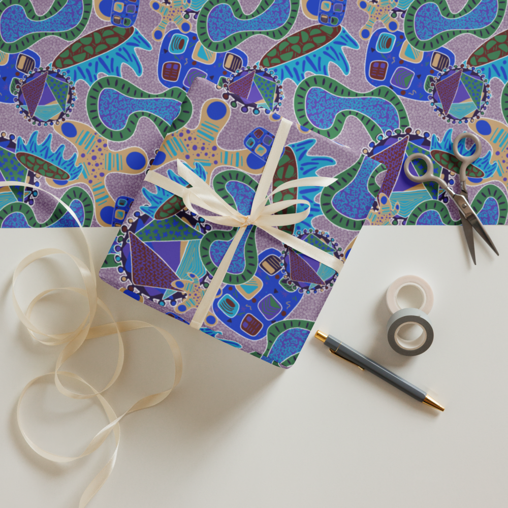 Biodiversity Gift Wrap Sheets (set of 3) - Control Group 2