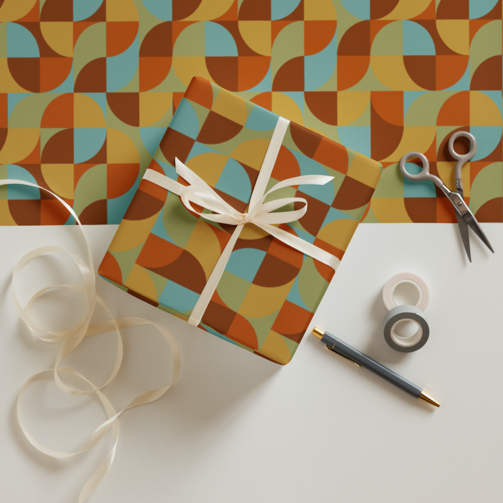 Neo Geo Gift Wrap Sheets (set of 3) - Boots n Coats