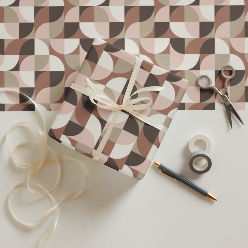 Neo Geo Gift Wrap Sheets (set of 3) - Sweet Shoppe