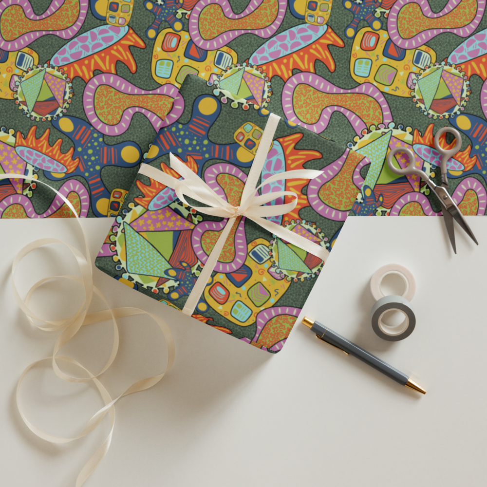 Biodiversity Gift Wrap Sheets (set of 3) - Control Group 1