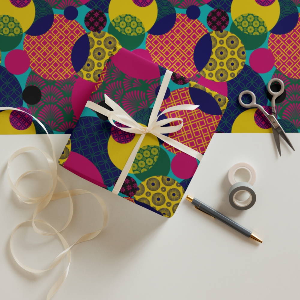 Benzu Gift Wrap Sheets (set of 3) - Modernization Pack
