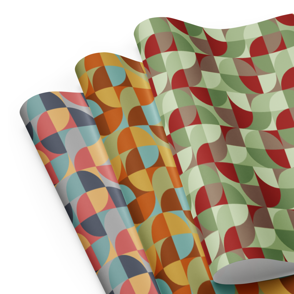 Neo Geo Gift Wrap Sheets (set of 3) - Boots n Coats