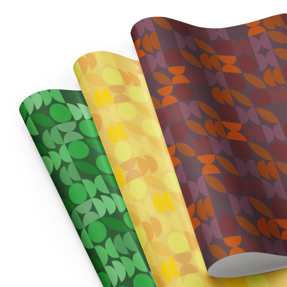 Canopée Gift Wrap Sheets (set of 3) - Saisons 1