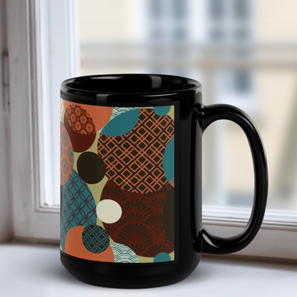 Benzu Black Mug - Kimono