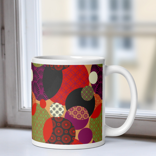 Benzu White Mug - Meiji