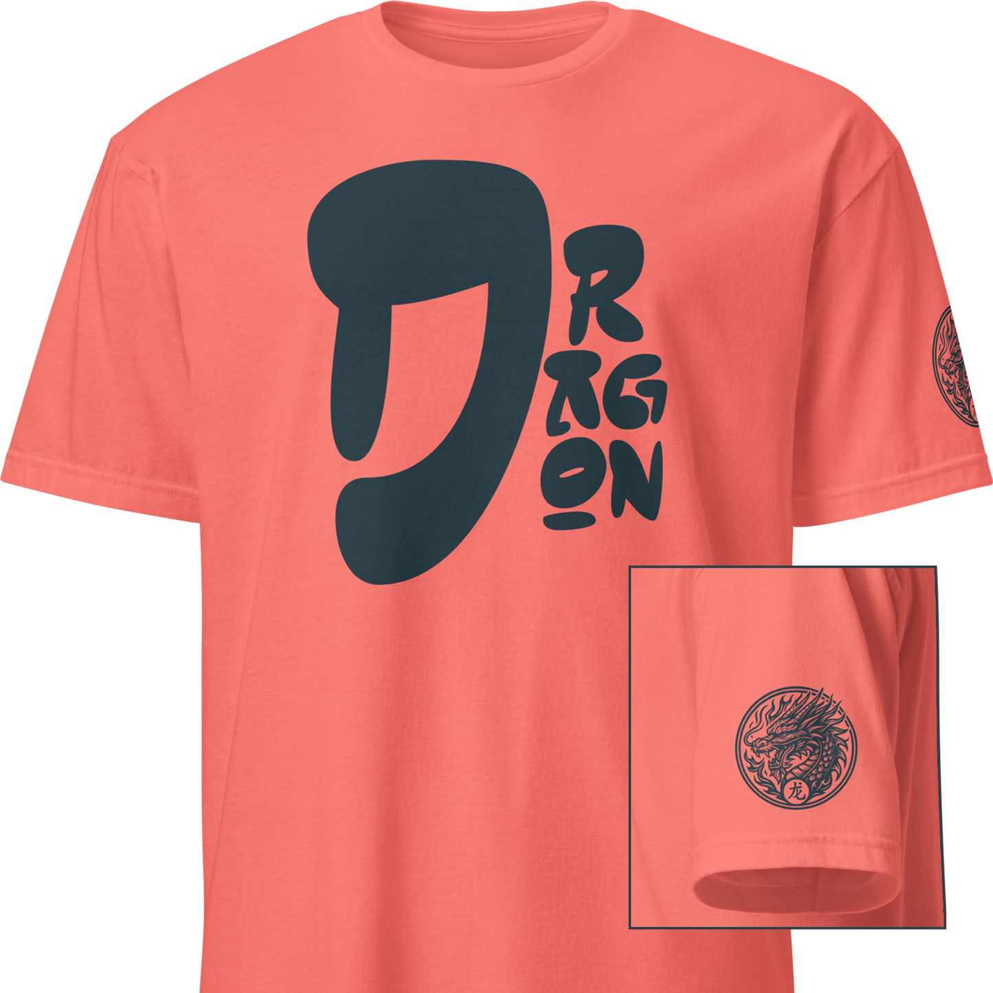 Kanji Chinese Zodiac T-Shirt - Dragon, Snake, Horse, Goat