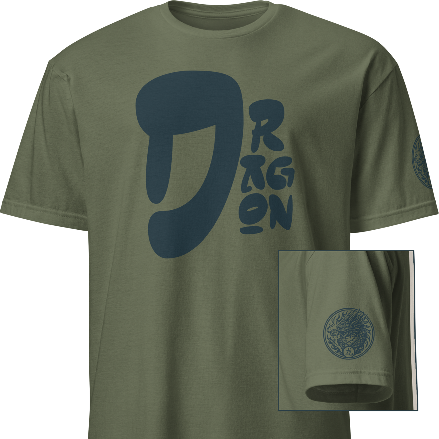 Kanji Chinese Zodiac T-Shirt - Dragon, Snake, Horse, Goat