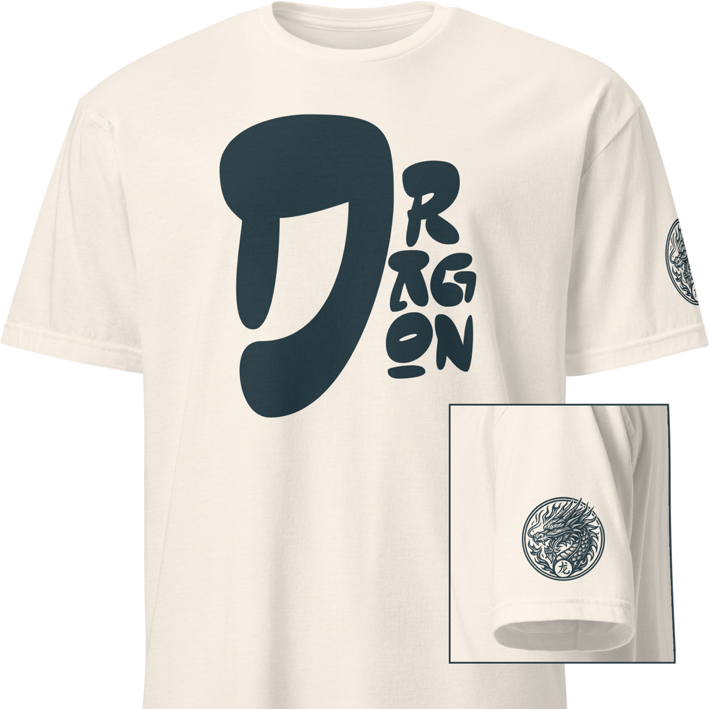 Kanji Chinese Zodiac T-Shirt - Dragon, Snake, Horse, Goat