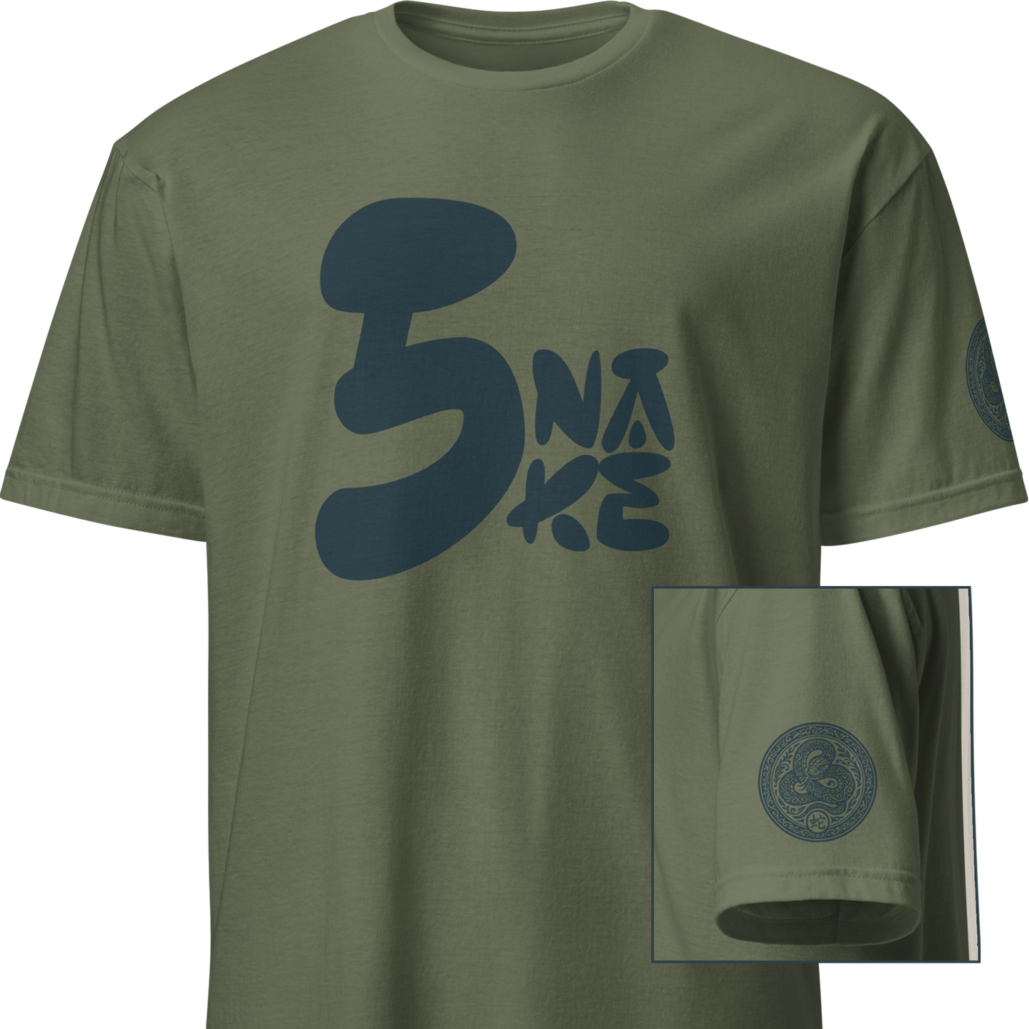 Kanji Chinese Zodiac T-Shirt - Dragon, Snake, Horse, Goat