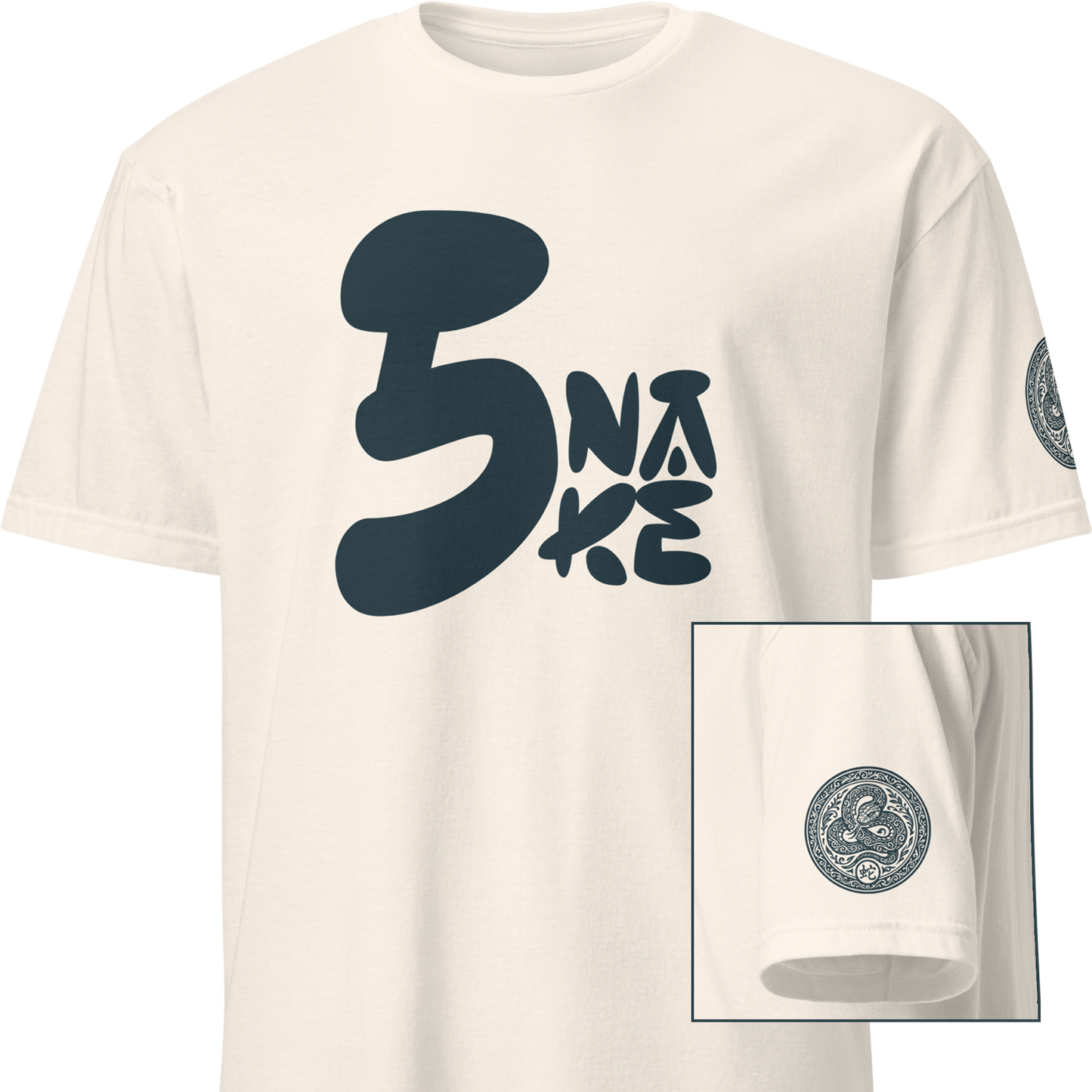 Kanji Chinese Zodiac T-Shirt - Dragon, Snake, Horse, Goat