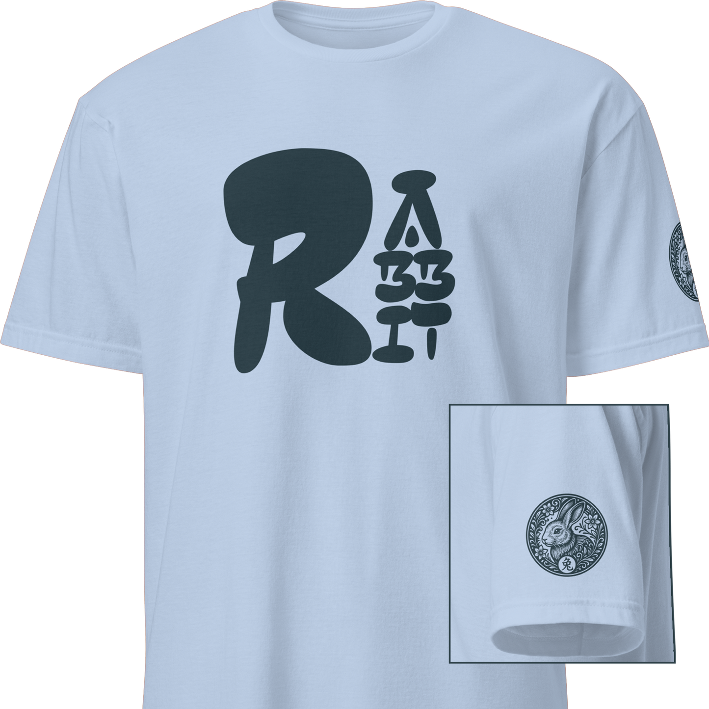 Kanji Chinese Zodiac T-Shirt - Rat, Ox, Tiger, Rabbit