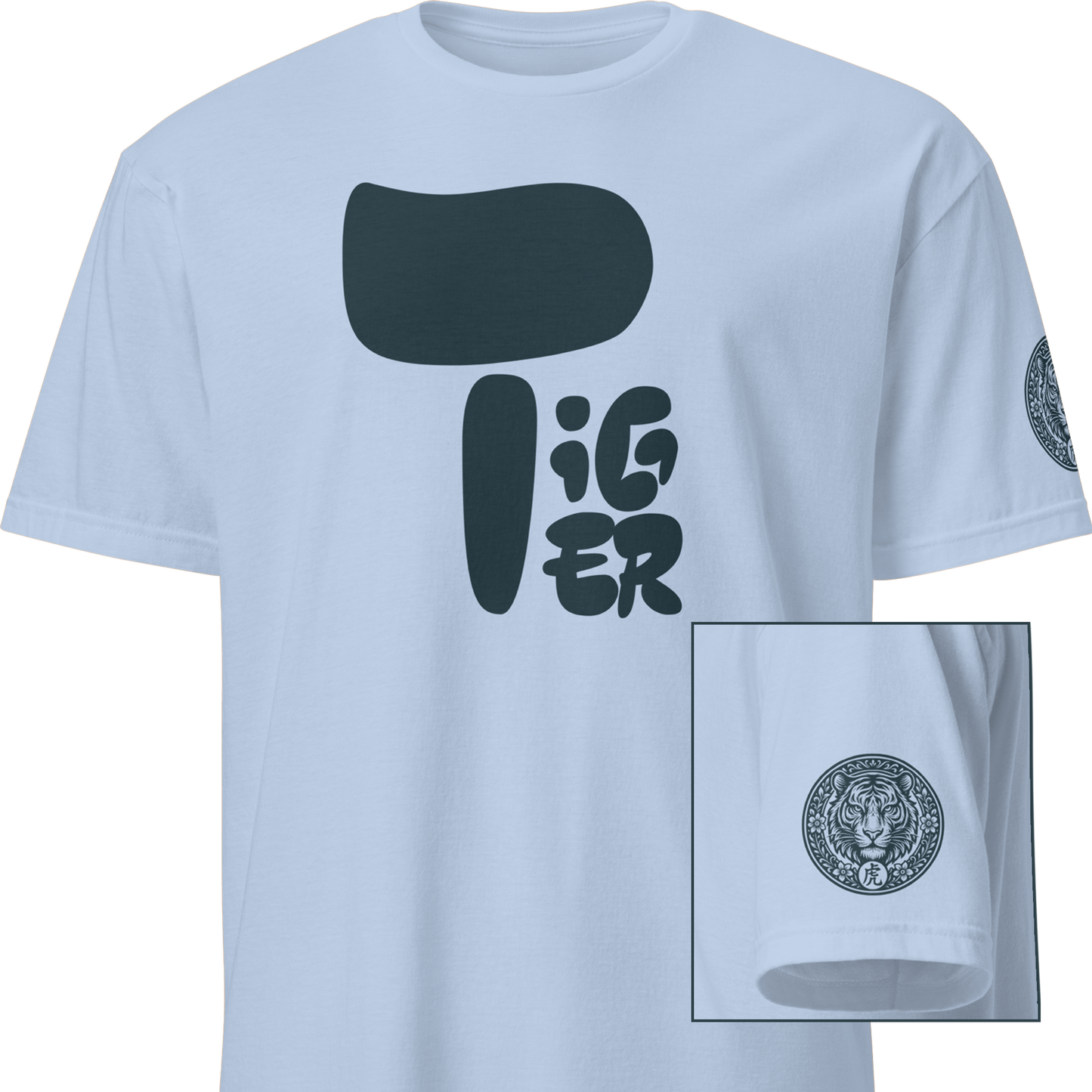 Kanji Chinese Zodiac T-Shirt - Rat, Ox, Tiger, Rabbit