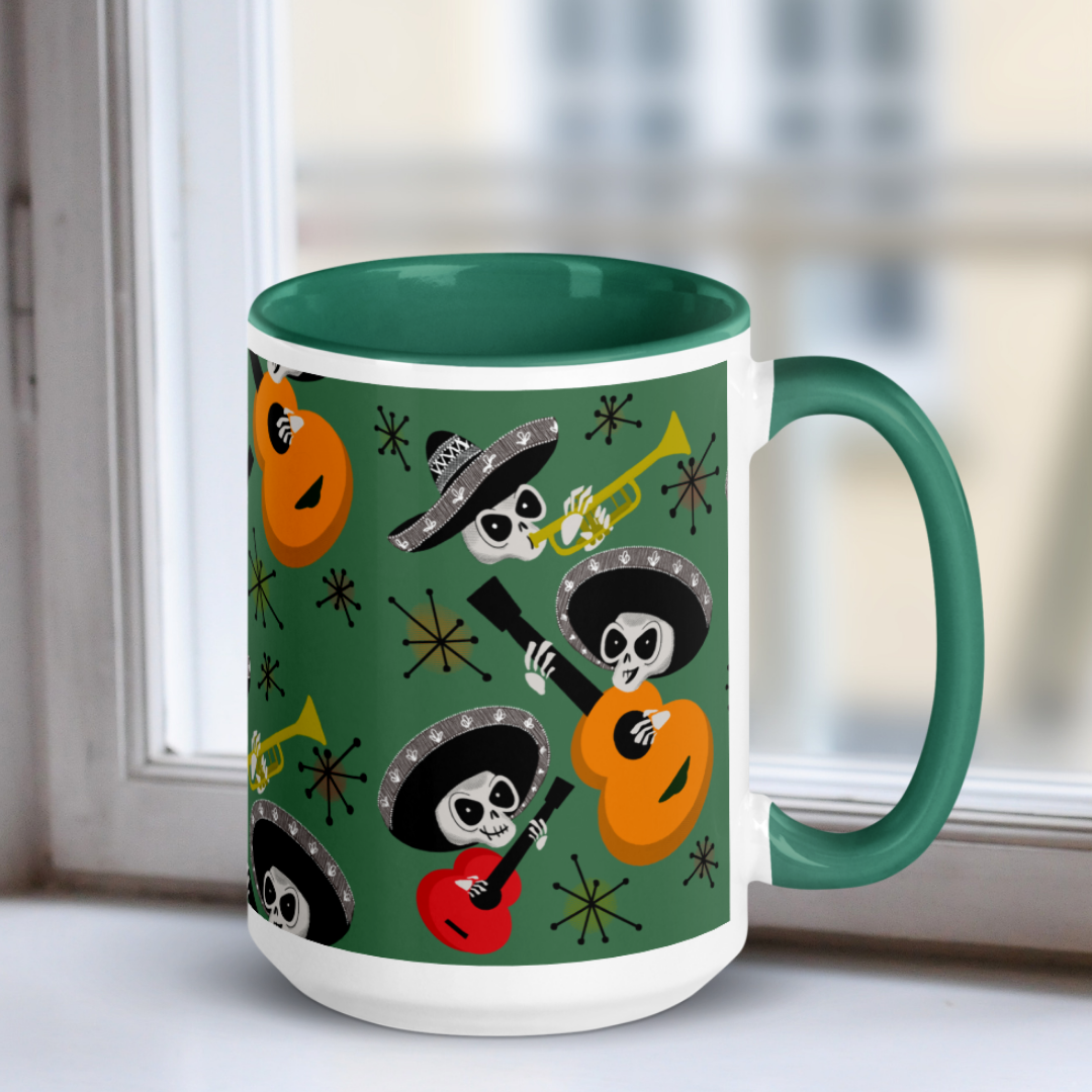 Mid Century Mariachis Custom Color Mug