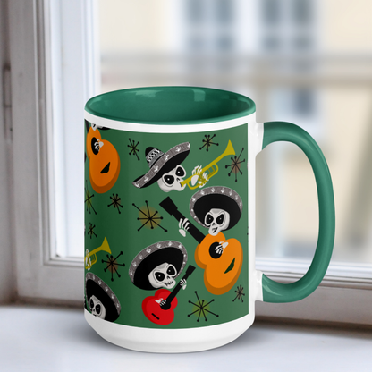 Mid Century Mariachis Custom Color Mug
