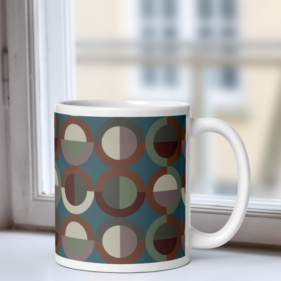 Mannos White Mug - Me Time