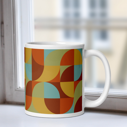 Neo Geo White Mug - Wolfenoot