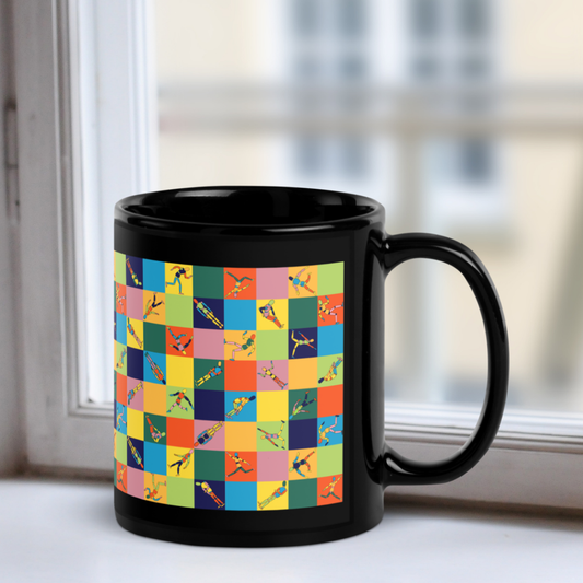 Objectified Life Black Mug