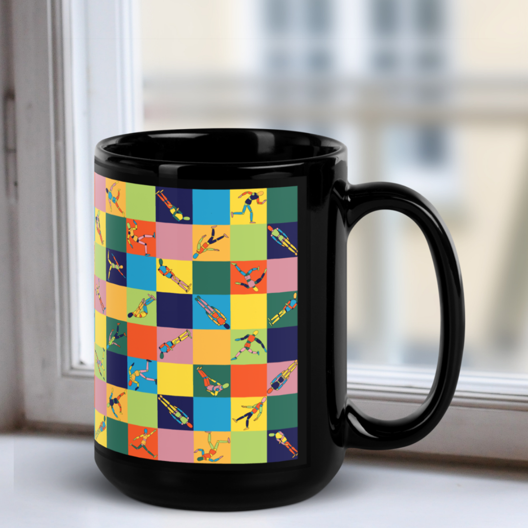 Objectified Life Black Mug
