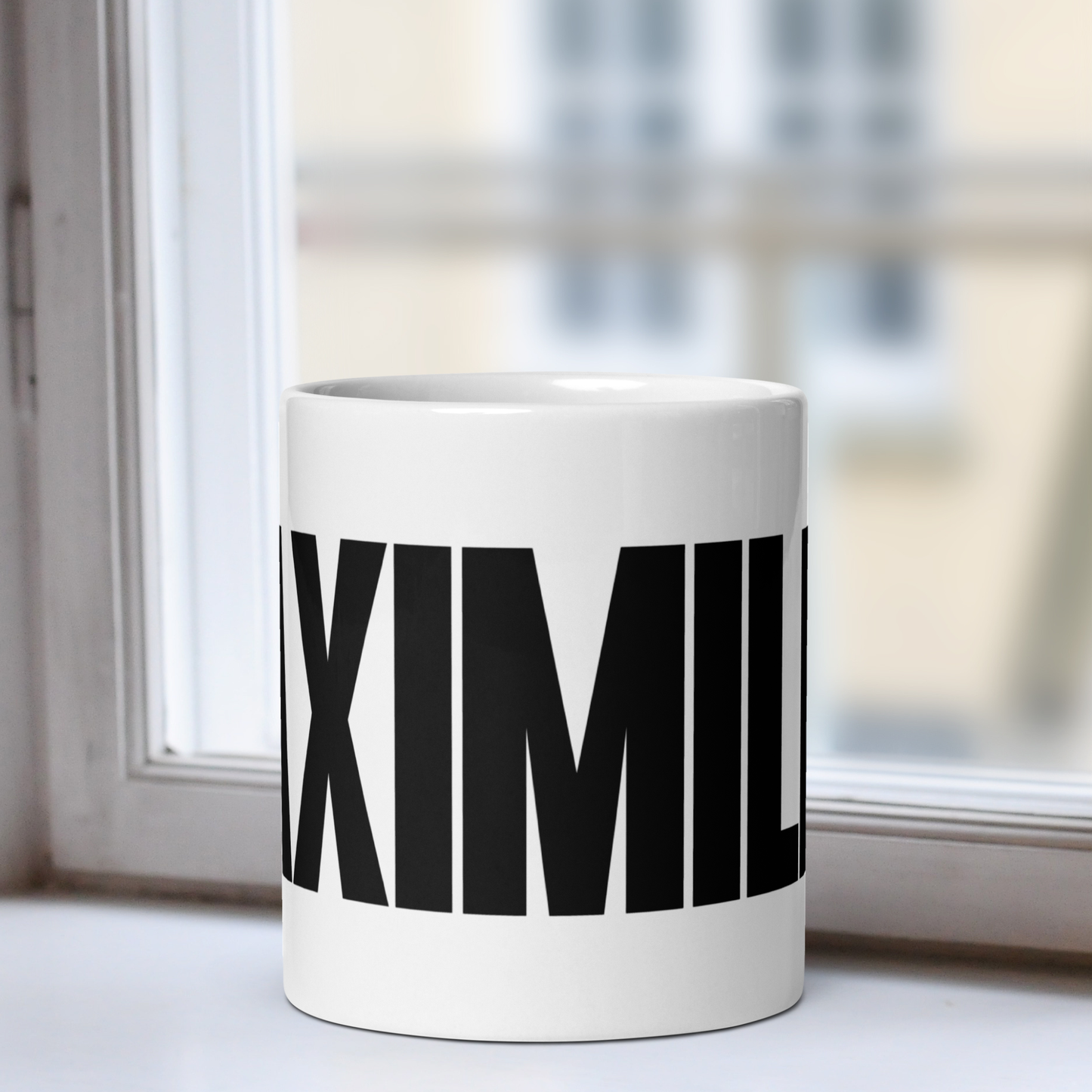 Personalized Name White or Black Mug