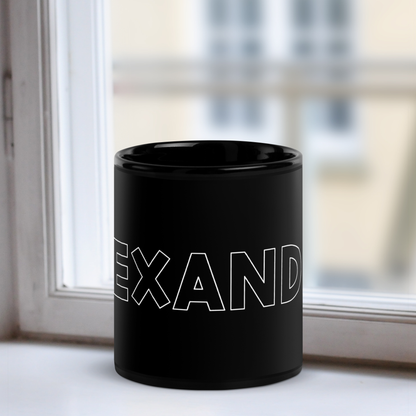 Personalized Name White or Black Mug