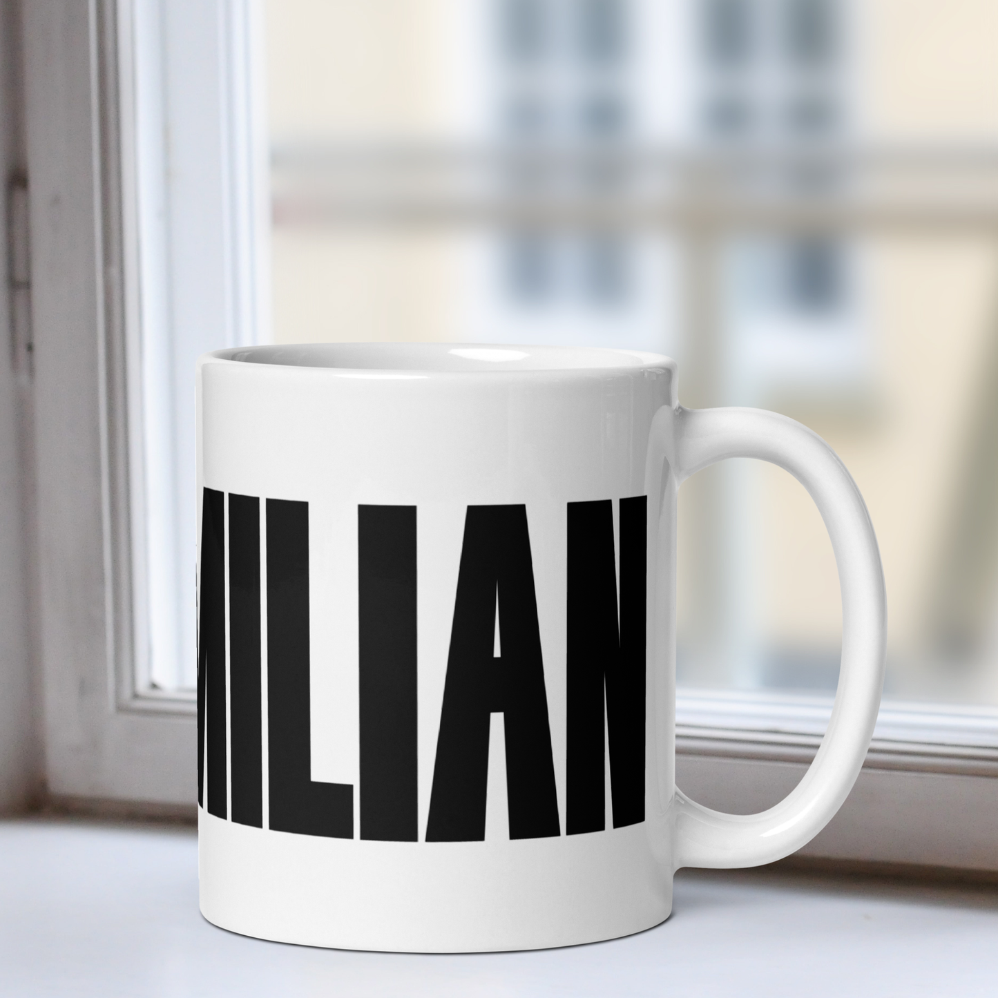 Personalized Name White or Black Mug