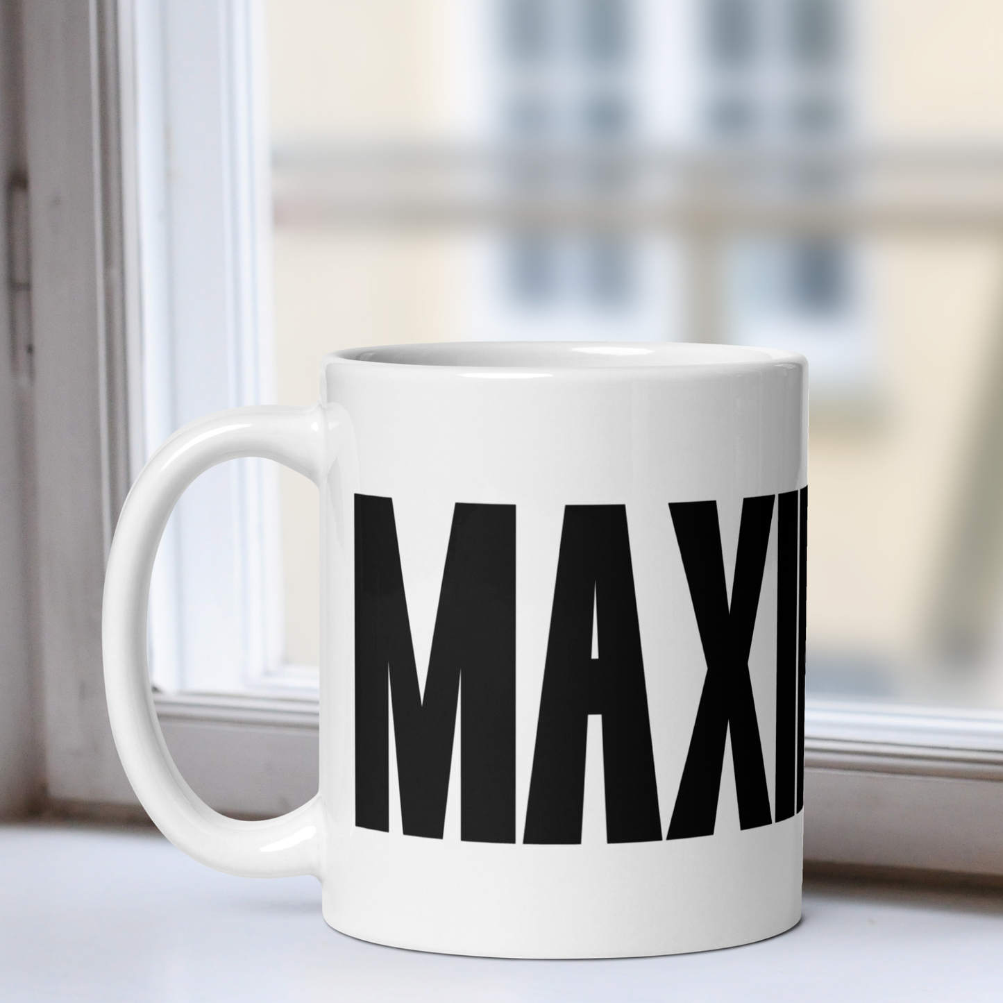Personalized Name White or Black Mug