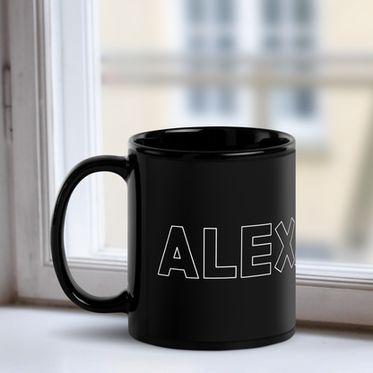 Personalized Name White or Black Mug