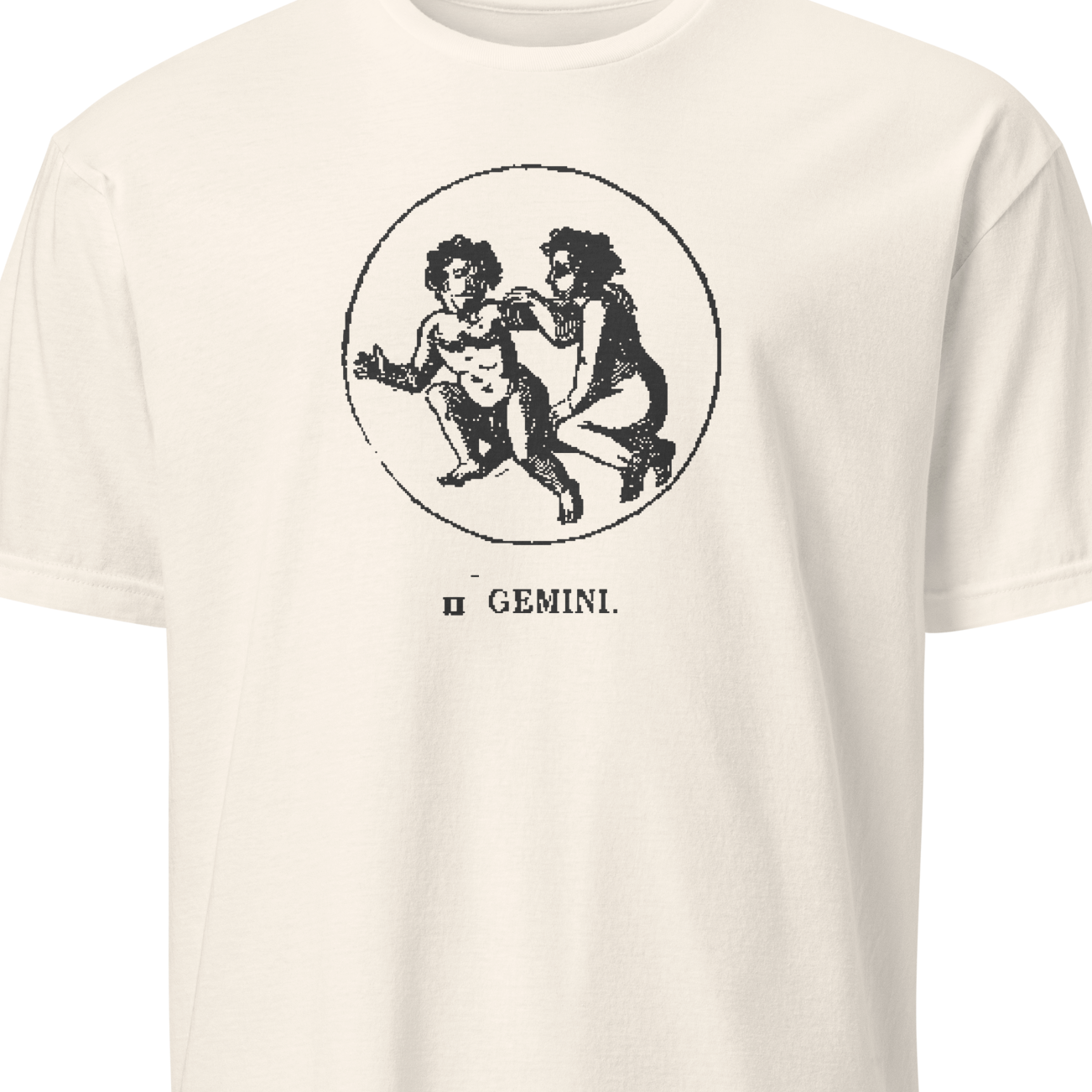 Astrological sign t-shirt in Victorian 19th century style