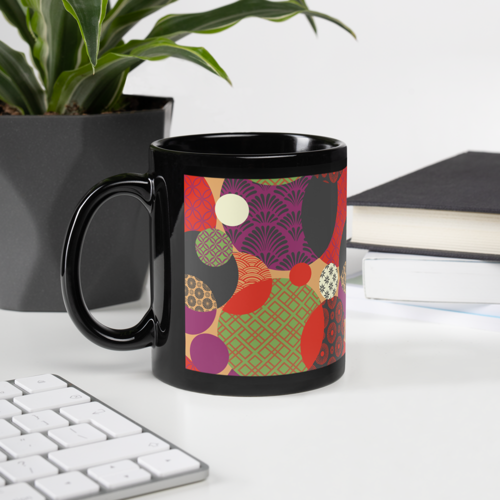 Benzu Black Mug - Meiji